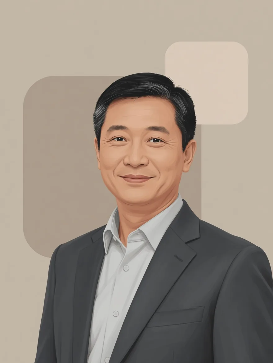 Illustrated professional character